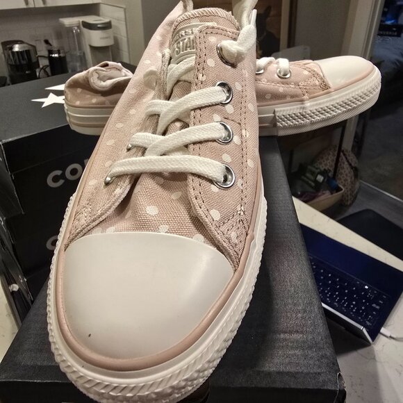 CONVERSE Women's Chuck Taylor All Star Shoreline Slip-on Clay Sz 7.5 NEW - Picture 3 of 12